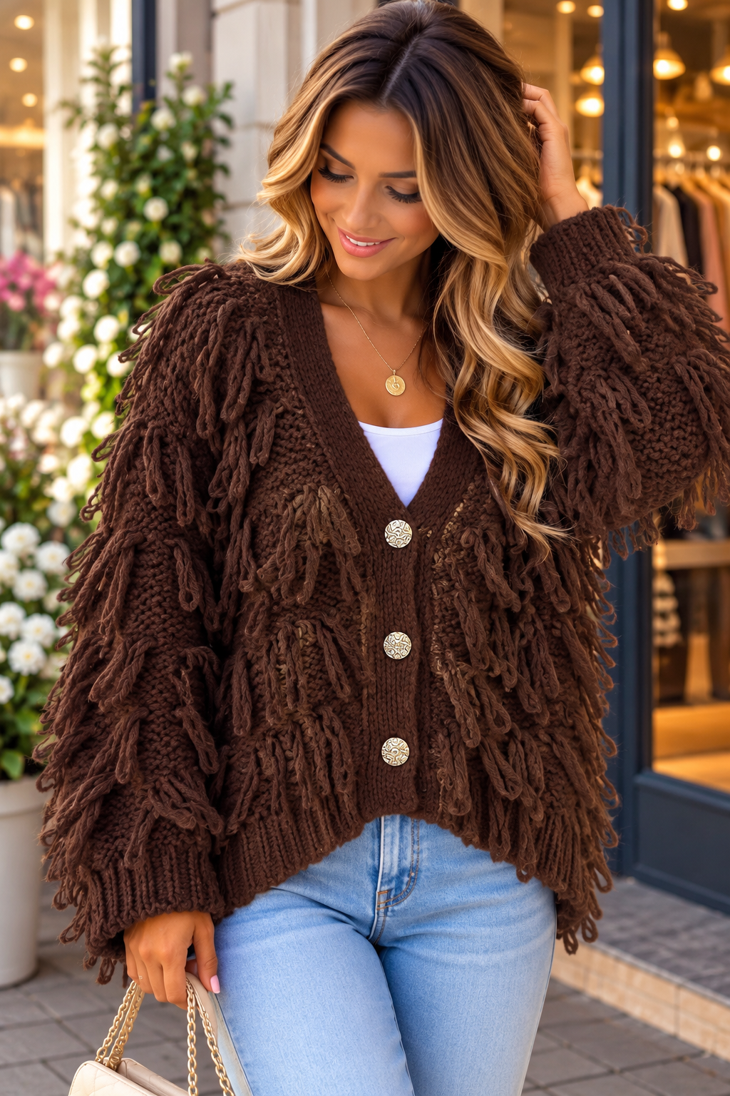 Coco Shaggy Knit,