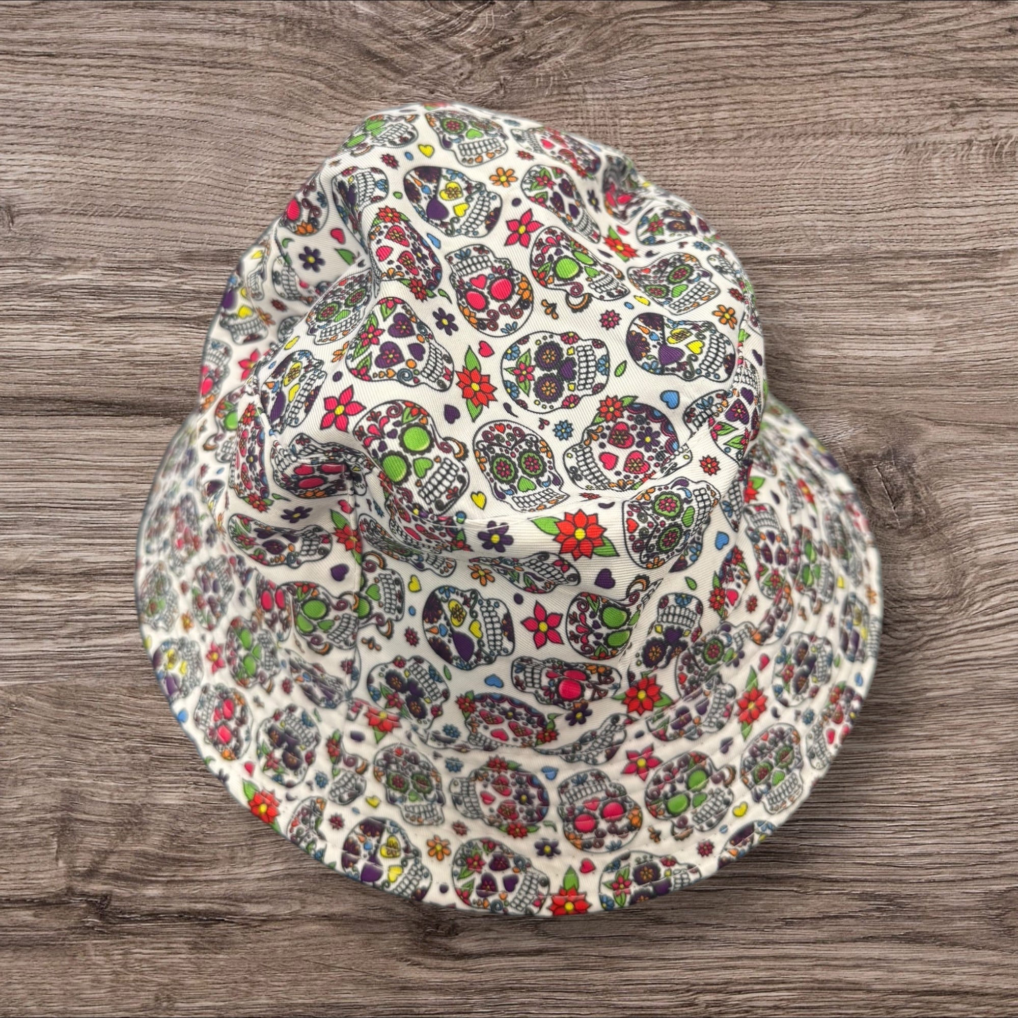 Multicoloured skulls