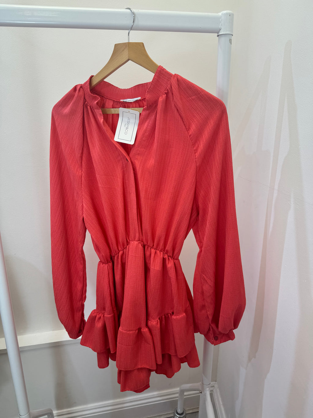 Autumn Frill Bottom Playsuit