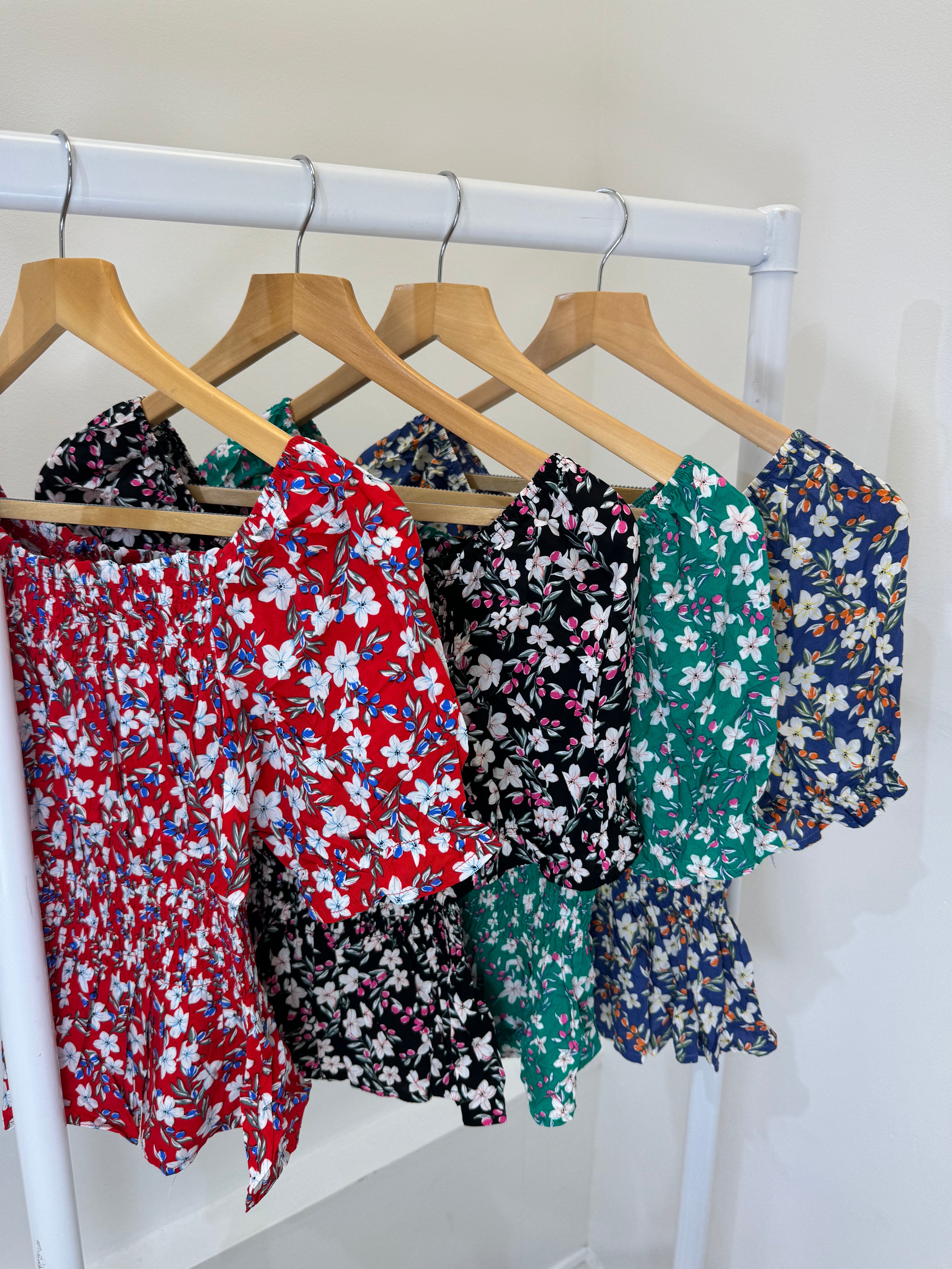 flower crop top