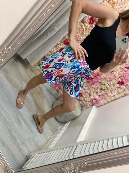 patterned shorts