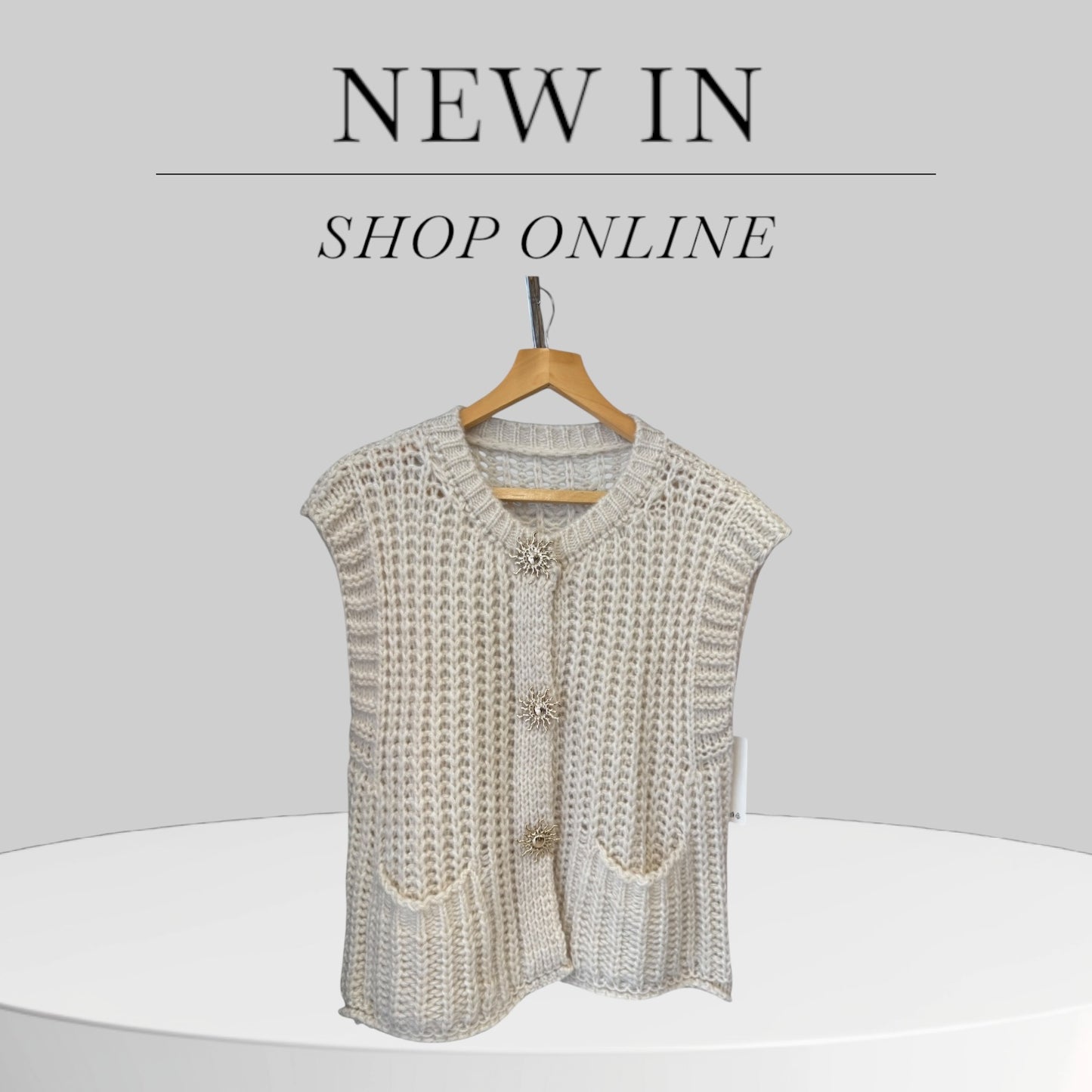 Melody waistcoat jumper