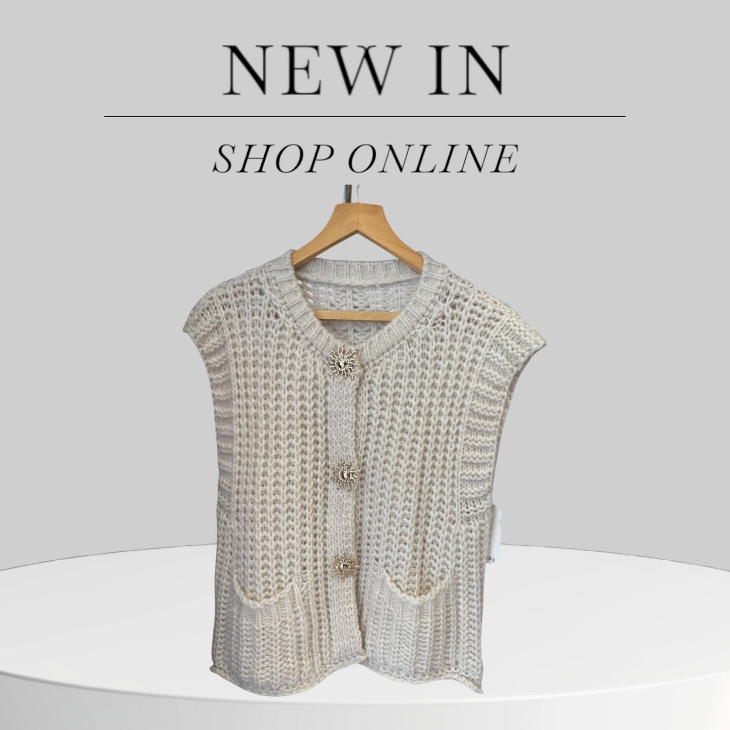 Melody waistcoat jumper
