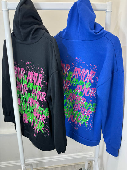 Amor Graffiti Hoodie