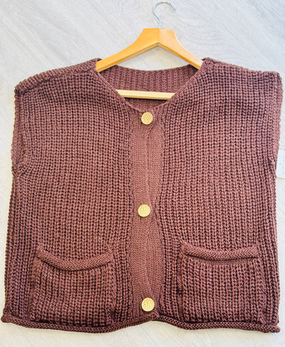 Women's Chunky  Cropper Cardigans