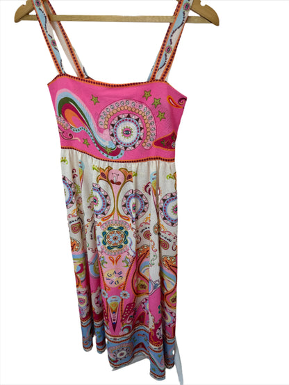 Evil eye printed dress ￼