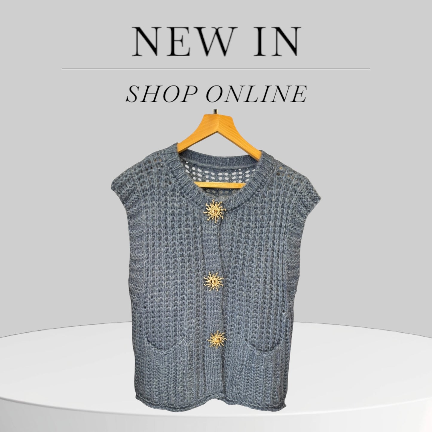Melody waistcoat jumper