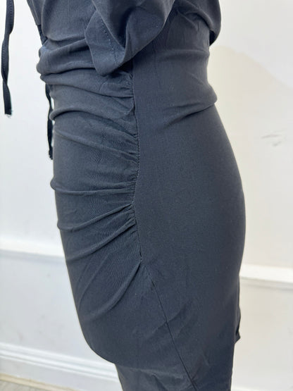 Antonia Lace Up Front Dress