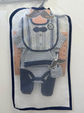 Little gentleman in blue