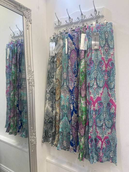Paisley trousers
