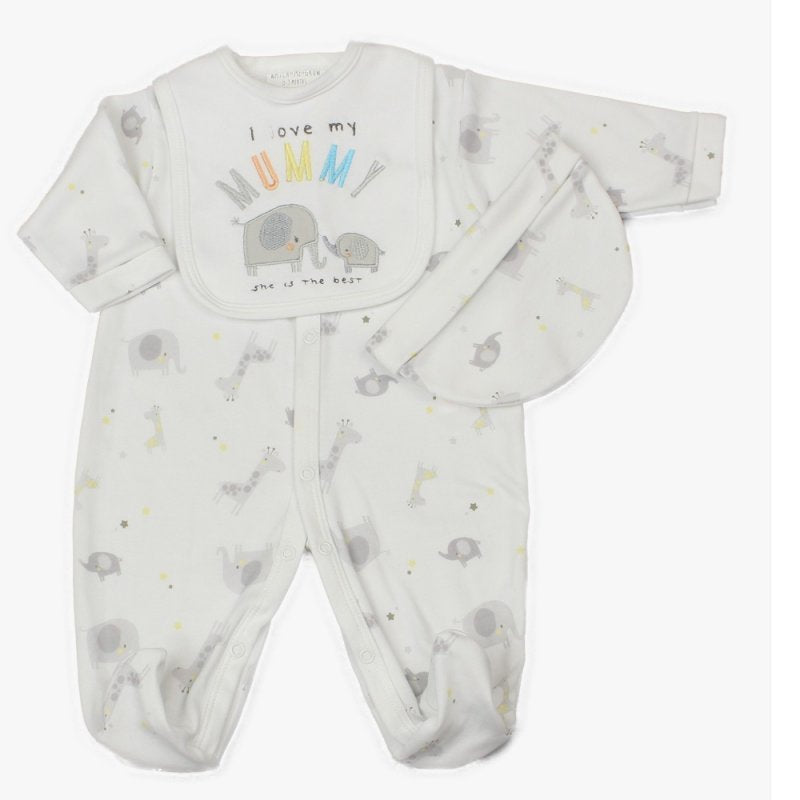 "i love mummy" baby sets