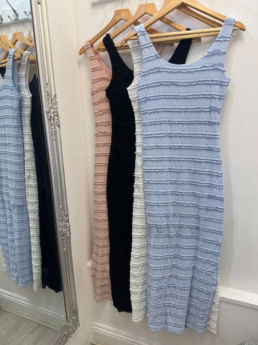 Sarah ruffle dress