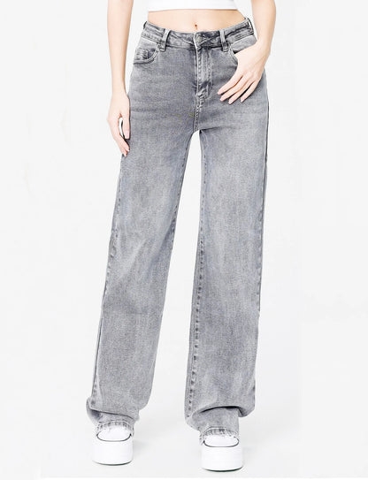 Grey stretchy jeans