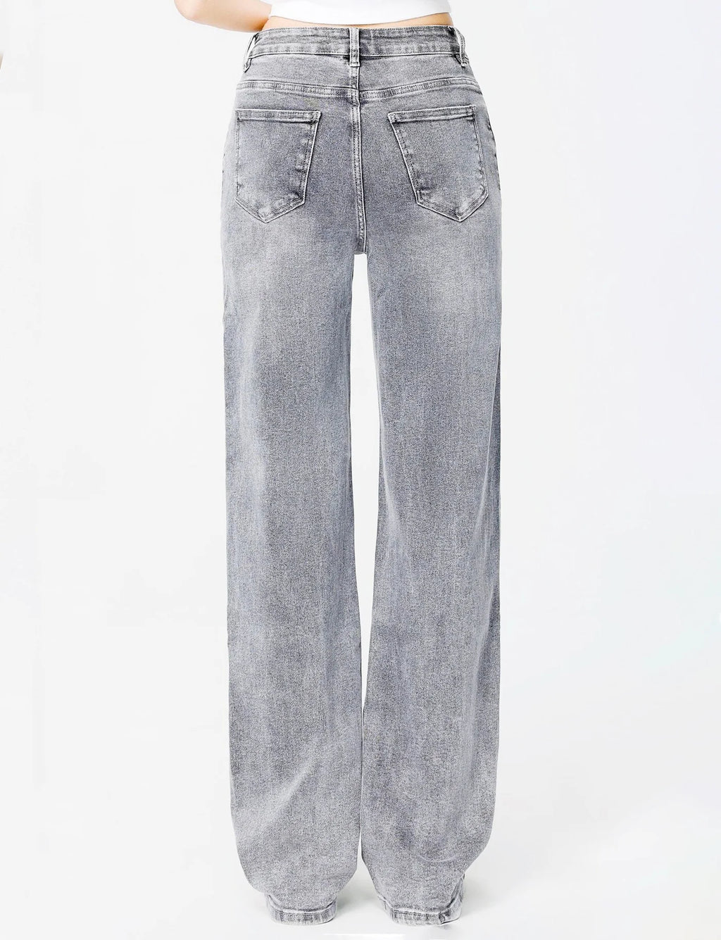 Grey stretchy jeans