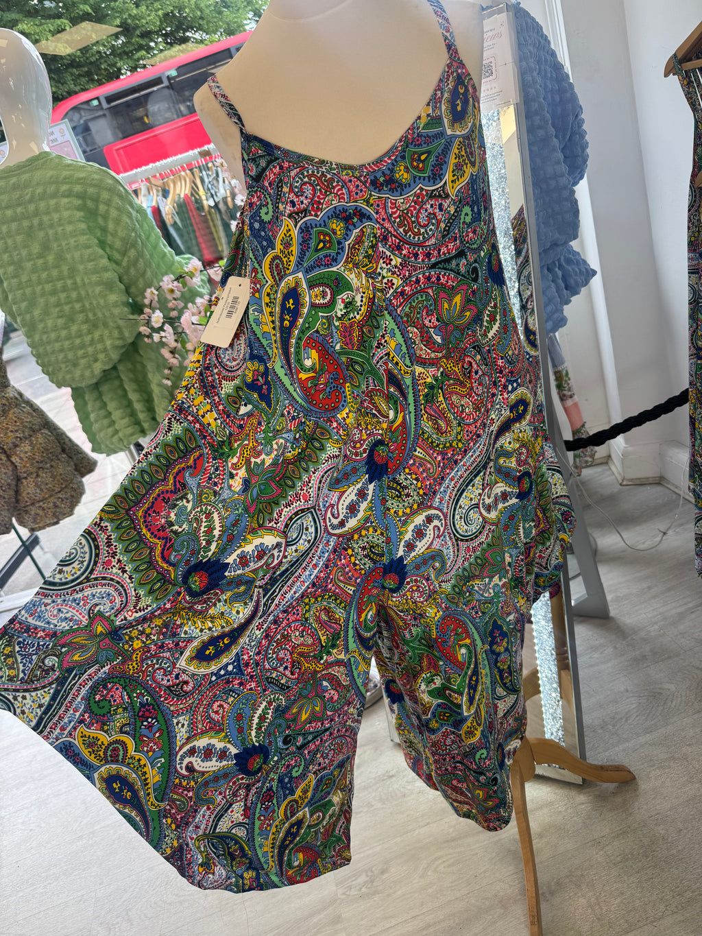 Multicoloured Paisley jumpsuit