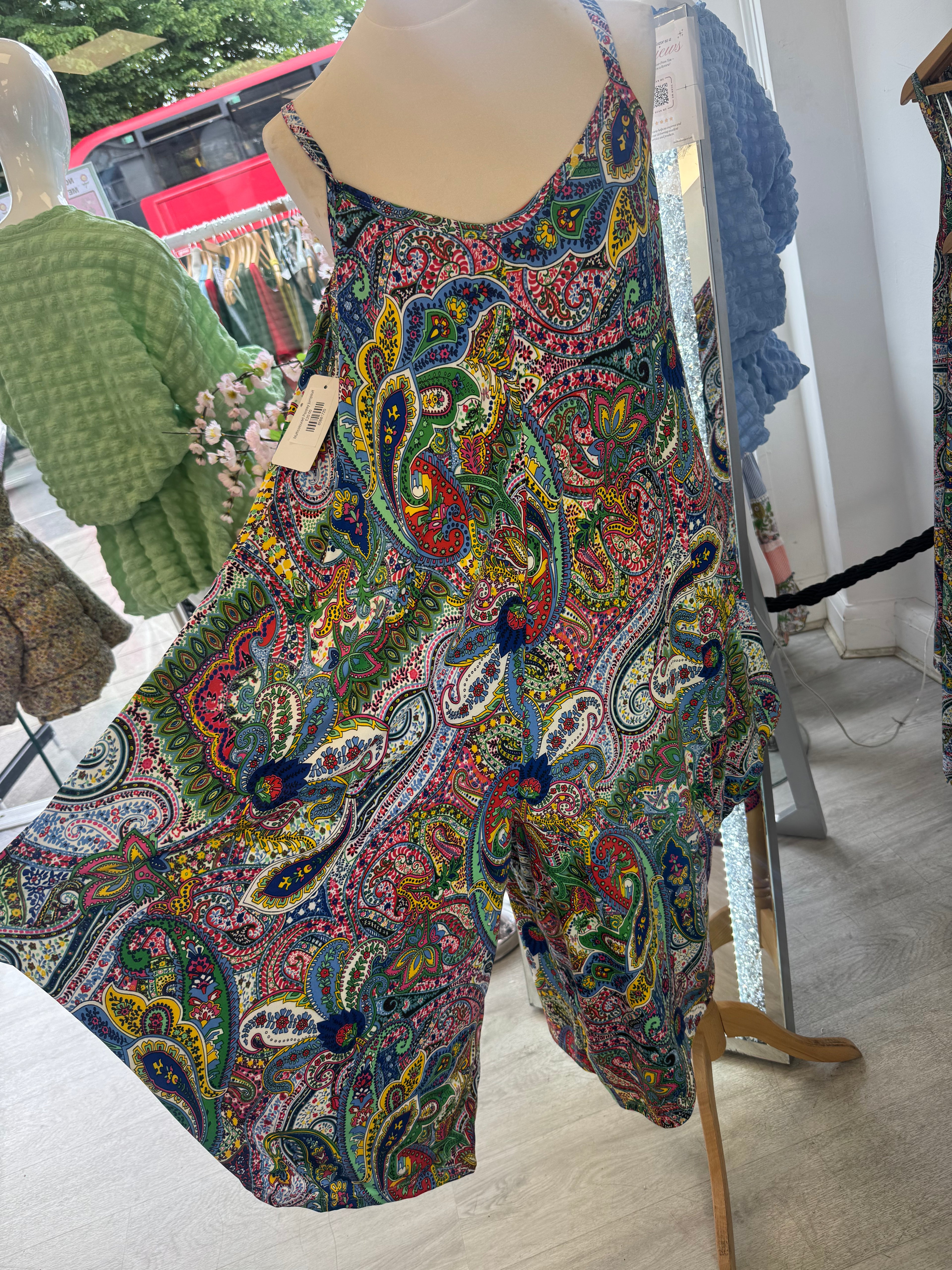Multicoloured Paisley jumpsuit
