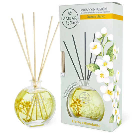 Ambar Botanic - Reed Diffuser Infusion 75ml - White Jasmine