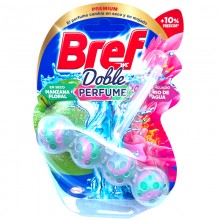 Bref WC Double Perfume Toilet Clip-on Rim Block