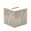 SILVERPLATED TEDDY BEAR MONEY BOX