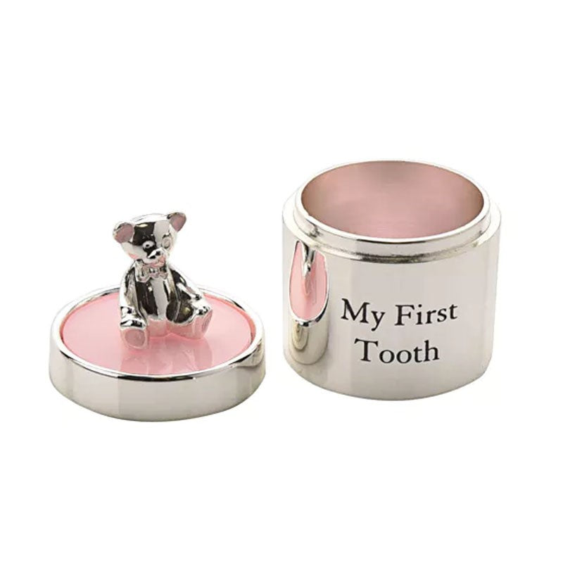 BAMBINO FIRST TOOTH AND CURL SET PINK