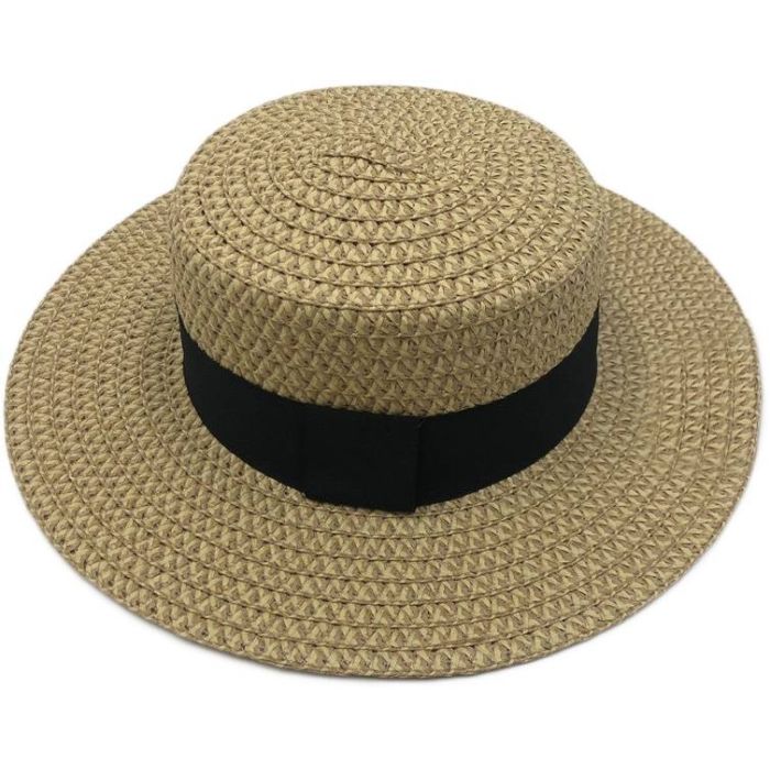 Summer Boater Hat