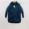 Navy & Grey Chevron Piped Jacket