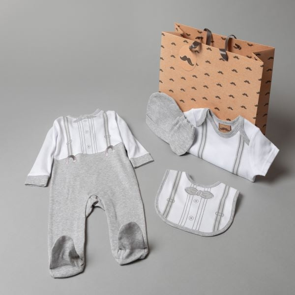Little Gentlemen 5pc Layette Gift Set