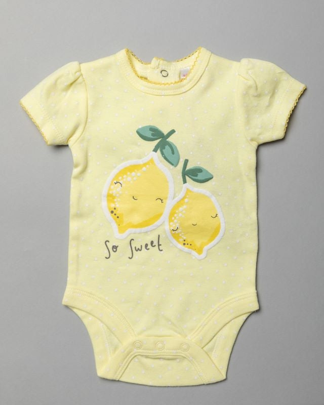 Baby 'So Sweet' Lemon Motif Layette Set