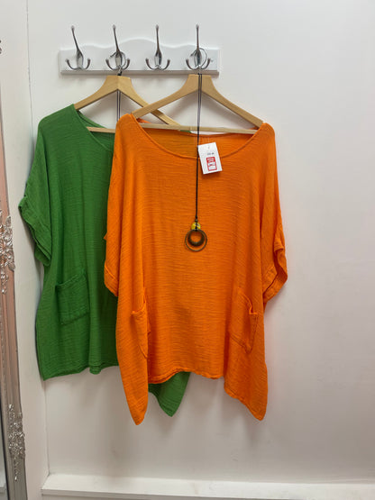 Lris oversized Cotton tops