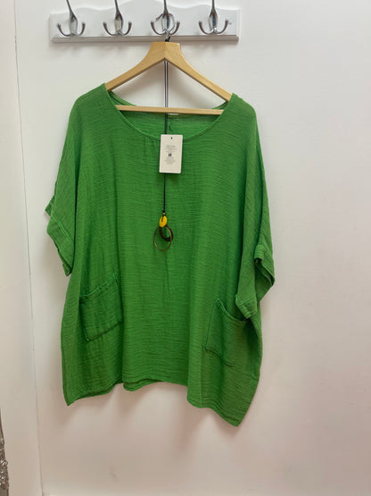 Lris oversized Cotton tops