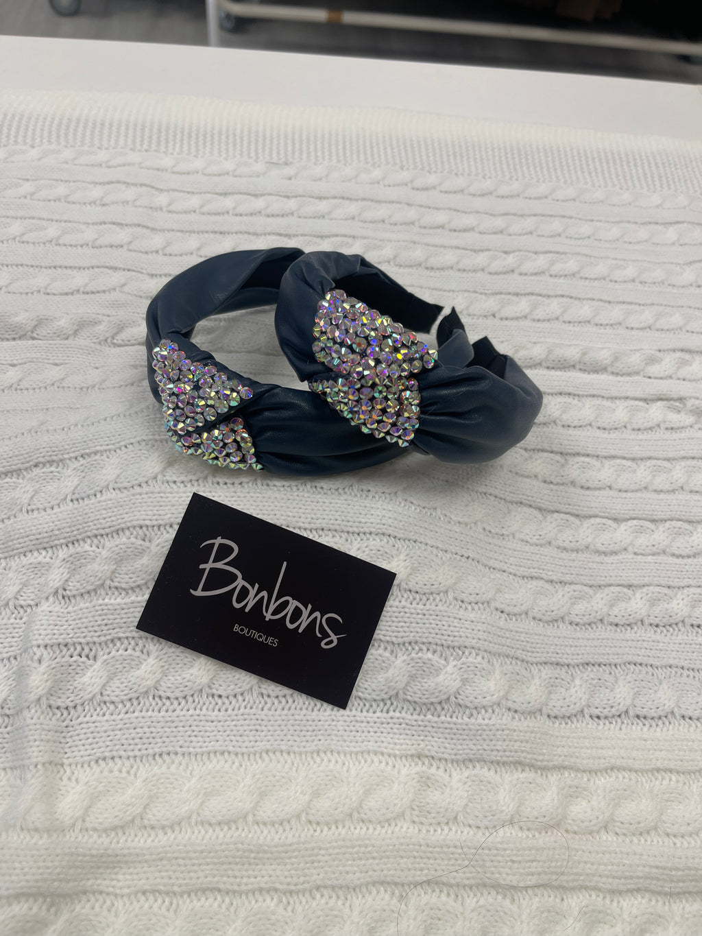 Leather headband