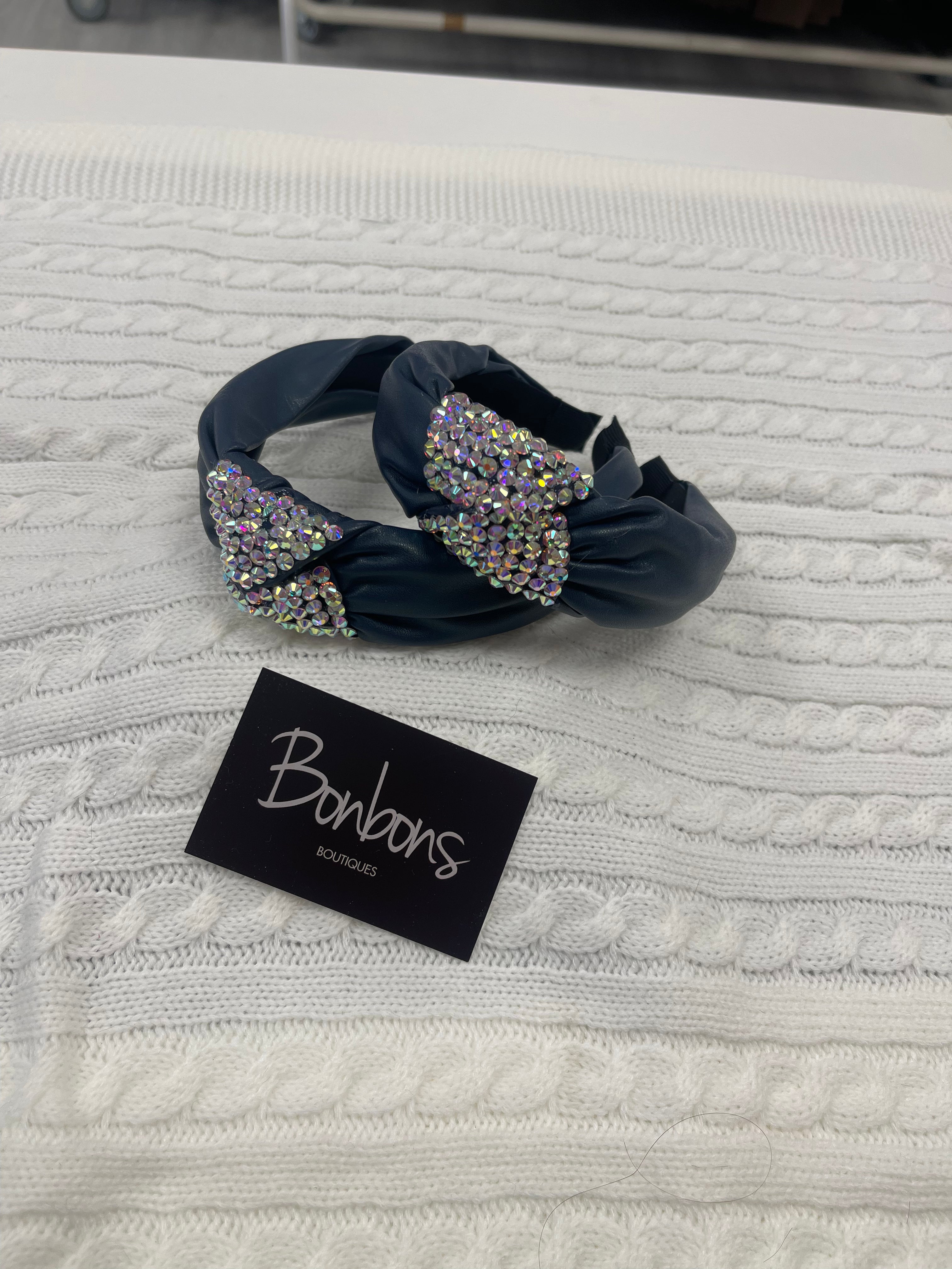 Leather headband