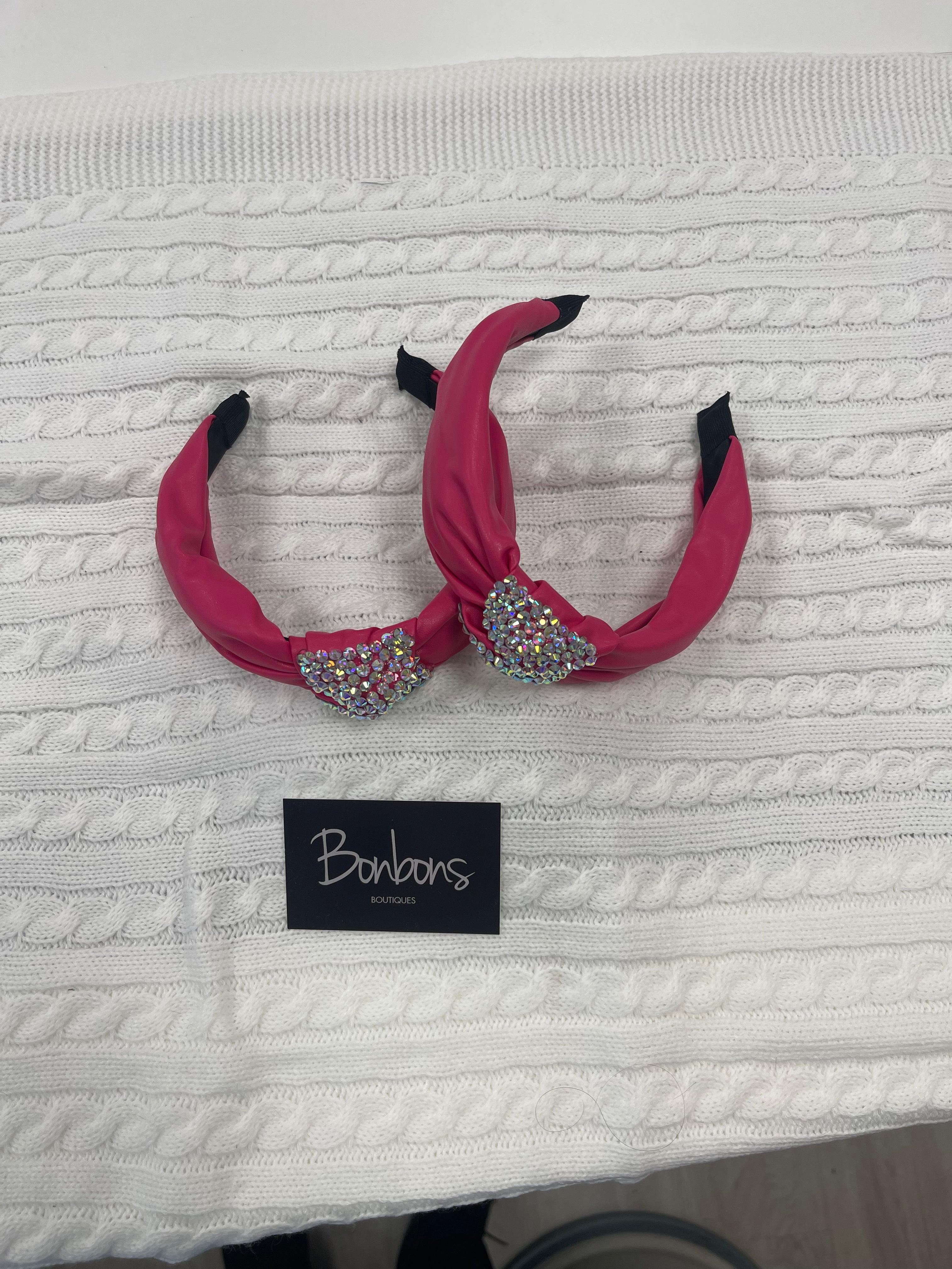 Leather headband