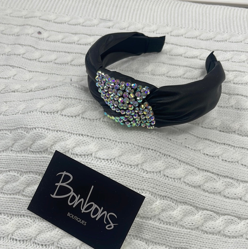 Leather headband