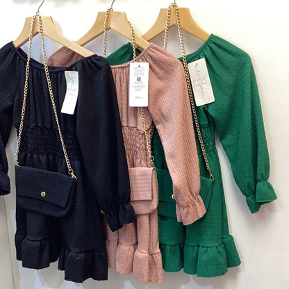 Charlotte Cheesecloth Dress