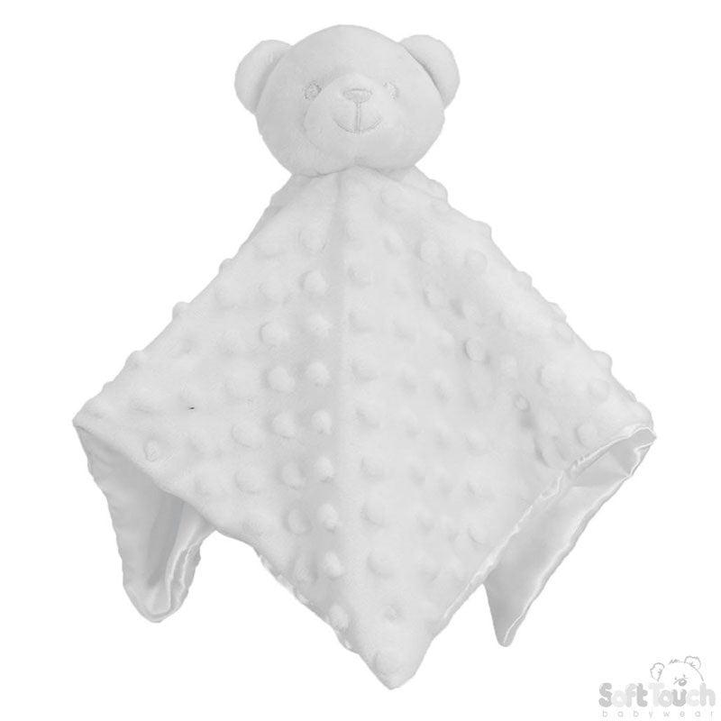 White Teddy Bear Bubble Comforter